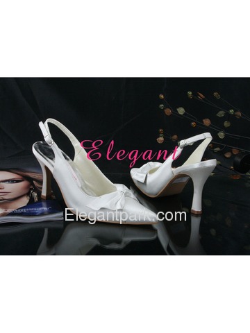 Elegantpark Modern Stiletto Heel Satin Bridal Wedding Party Shoes (EL-045)