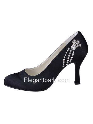 Elegantpark Gorgeous Satin Pumps Stiletto Heel Bridal Shoes (EP11008)