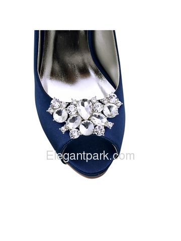 EletantPark Silver Women Wedding Dress Accessories Gift Butterfly Design Decoration Shoe Clips 2 Pcs