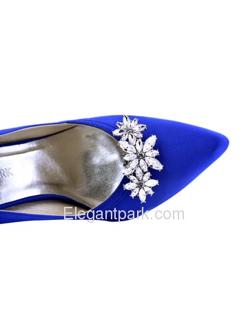 EletantPark Silver Women Wedding Dress Accessories Gift Shoe Clips 2 Pcs