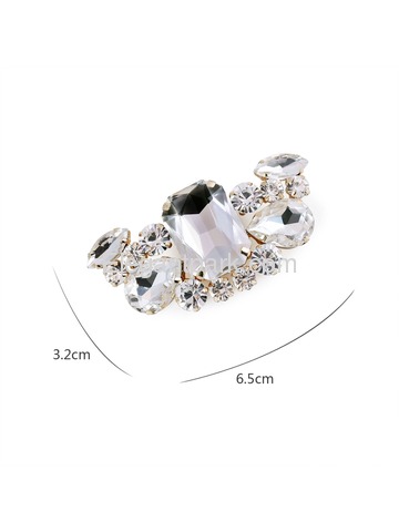 CL Shoe Clips Diamante Butterfly Shaped Design Rhinestones Wedding Evening Prom Party Decoration