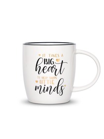 ELEGANTPARK Teacher Mug Ceramic Coffee Mug Inspirational Teacher Mug 13 oz